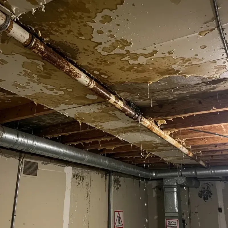 Ceiling Water Damage Repair in Upland, IN