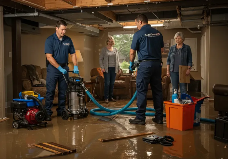 Basement Water Extraction and Removal Techniques process in Upland, IN