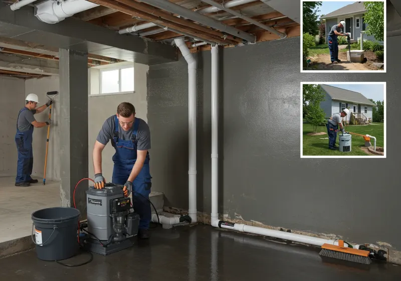 Basement Waterproofing and Flood Prevention process in Upland, IN